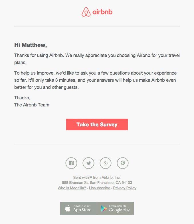 airbnb email marketing campaign examples