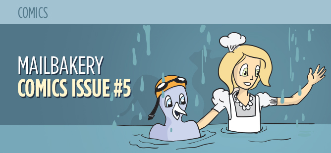 Comics Issue 5 A Rainy Adventure Header