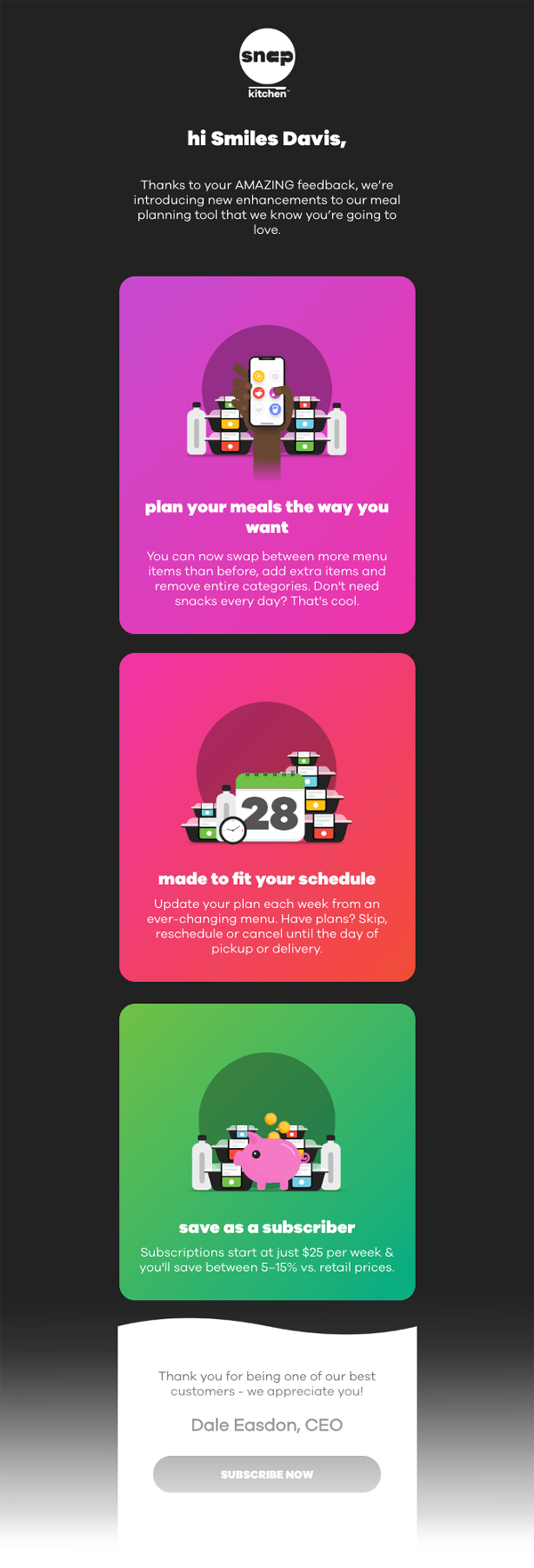 email design trends 2019 gradients