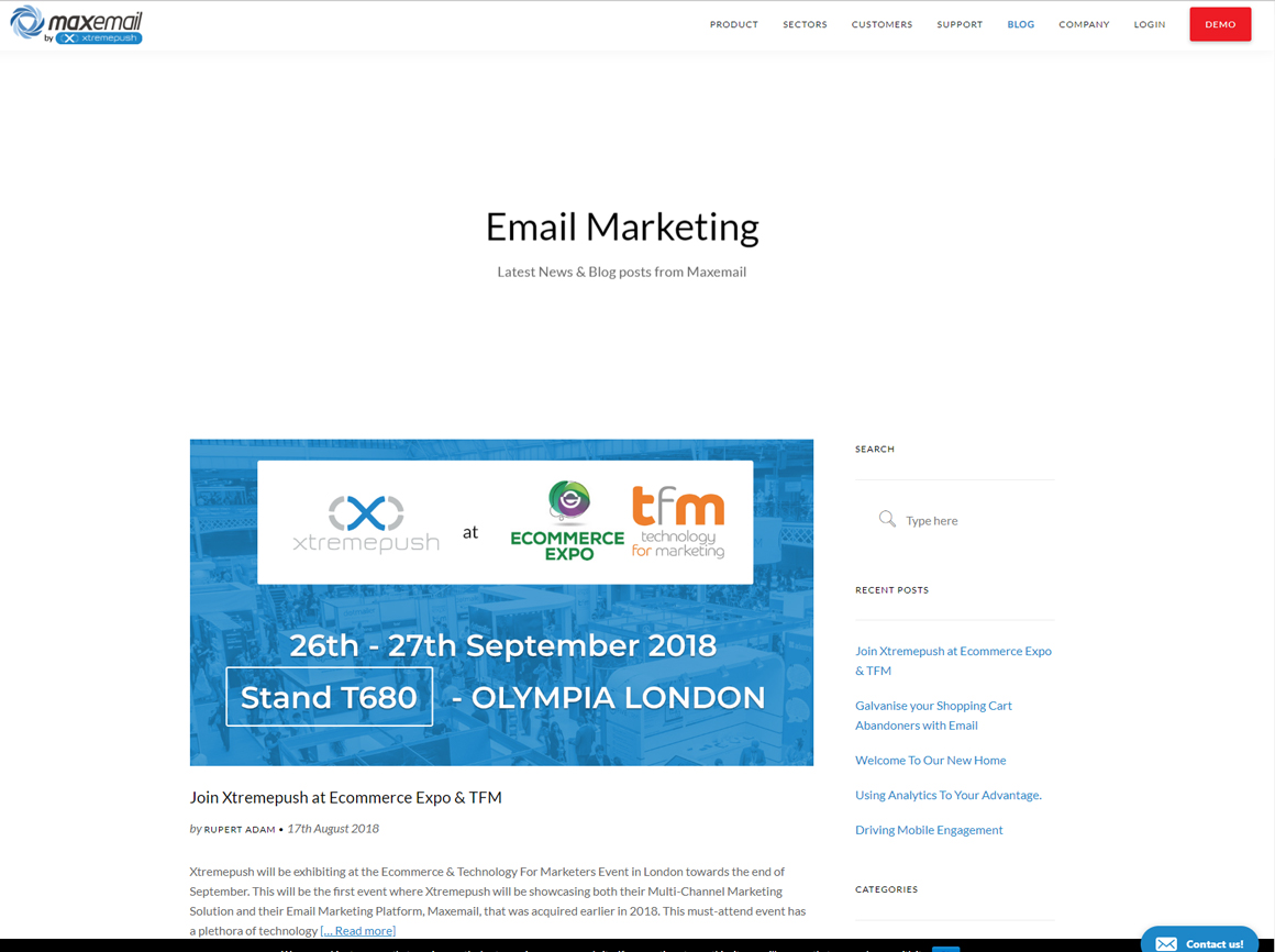 Maxemail Blog