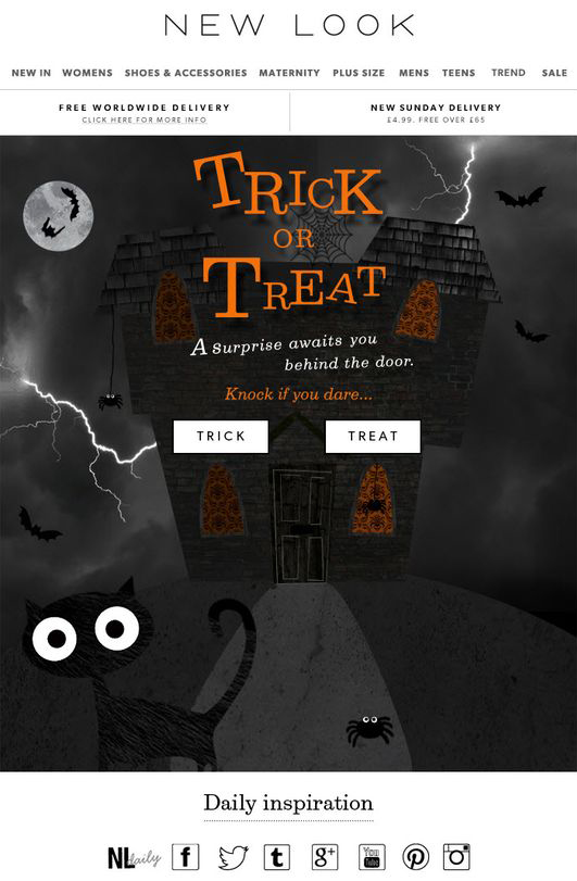 New-Look-halloween-email