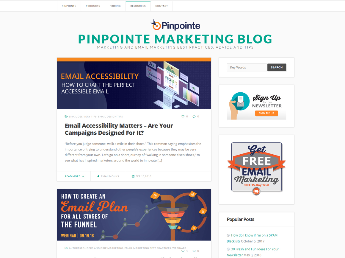 Pinpointe Blog