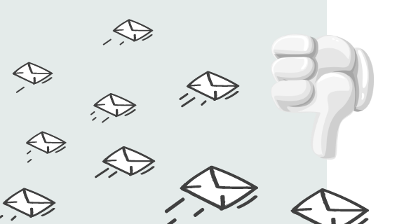 Sending too many emails can have a negative effect on your email deliverability