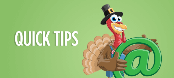 Quick Tips for Your Thanksgiving Email Campaign