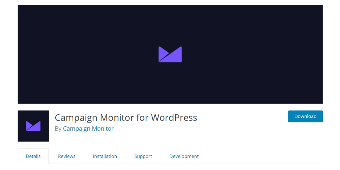 Campaign Monitor WP plugin for Email Marketing